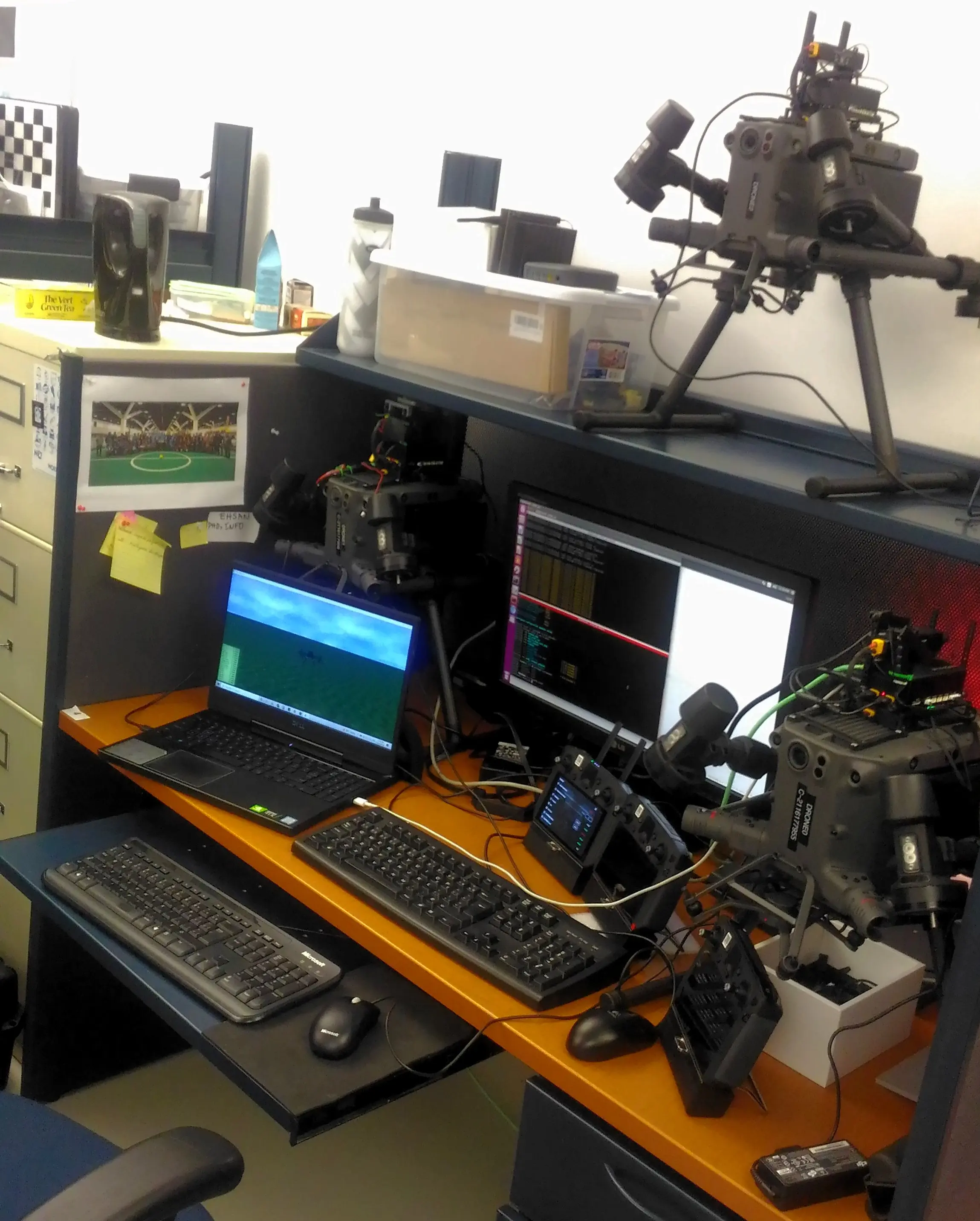 Hardware-in-the-loop setup